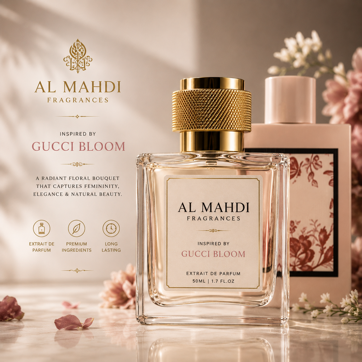 Inspired By Gucci Blo0m Perfume ( Worn by Aditi Rao Hydari )