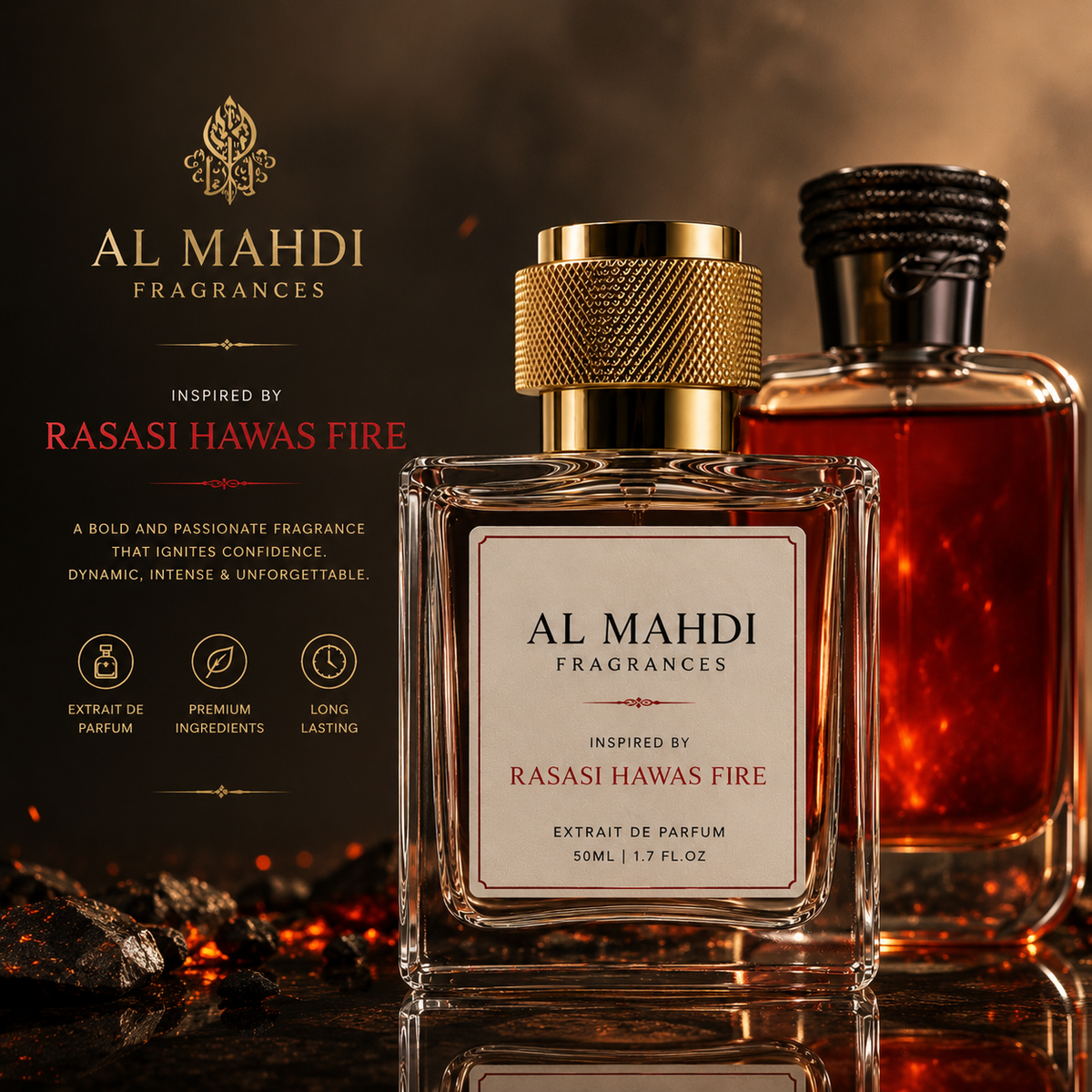 Inspired by Rasasi hawas fire