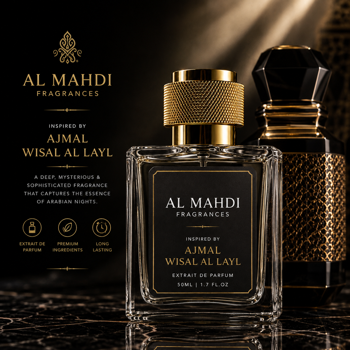Inspired by Ajmal wisal al layl